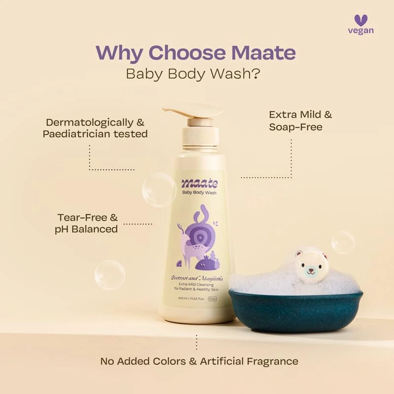 Maate Baby Body Wash 400 ml 4.webp